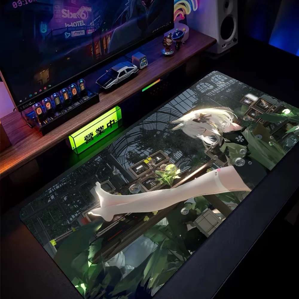 Коврик для мыши arknight Kal'tsit коврик Настольный большие игровые аксессуары