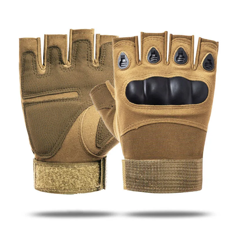 Tactical Hard Knuckle Half Finger Gloves Men's Army Military Combat Hunting Shooting Airsoft Paintball Police Duty - Fingerless 4 Tactical Hard Knuckle Half Finger Gloves Men's Army Military Combat Hunting Shooting Airsoft Paintball Police Duty - Fingerless 4
