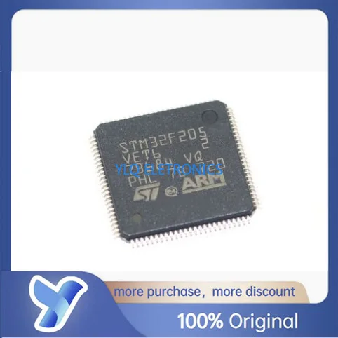 

Оригинальная новая микросхема STM32F205VET6 LQFP-100 32bit-MCU