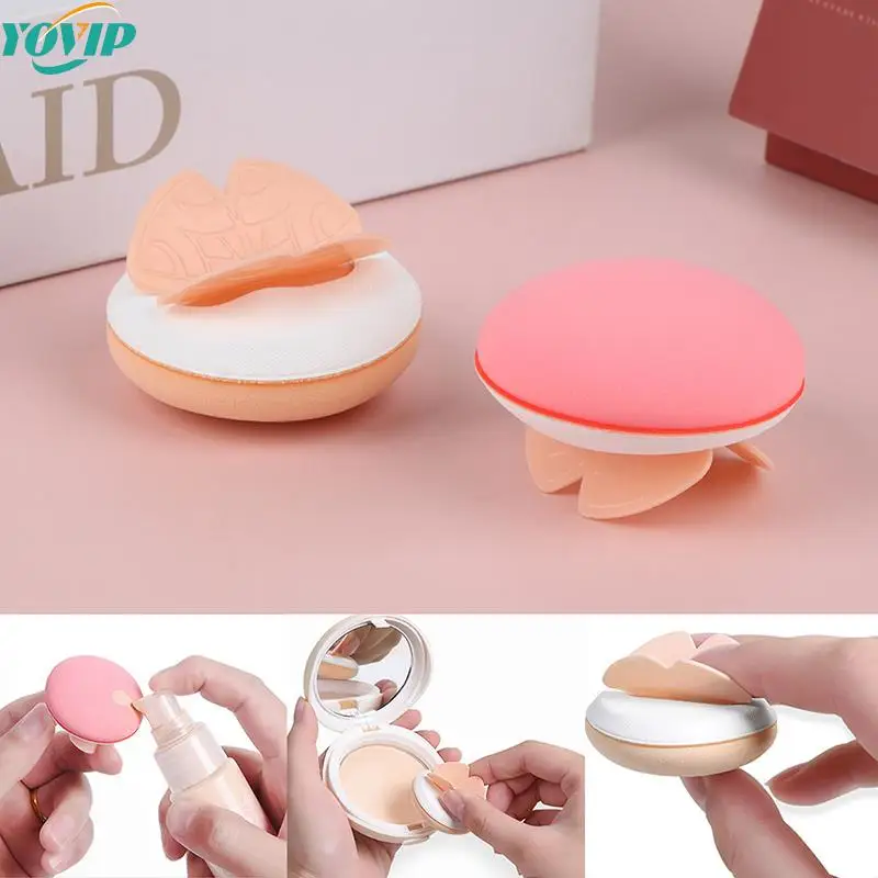 2pcs Butterfly Makeup Sponge Blender Air Cushion Marshmallow Powder Foundation Puff Super Soft Facial Make Up Beauty Tools
