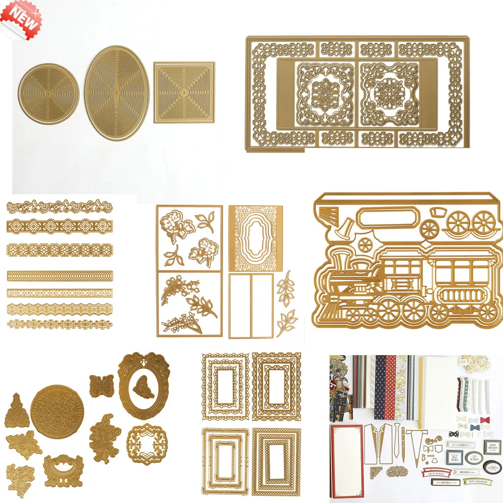 

Fresh Air Impression Die Metal Cutting Dies Scrapbooking DIY Album Make Paper Card Embossing Craft Decor Diary Supplies 2022 New