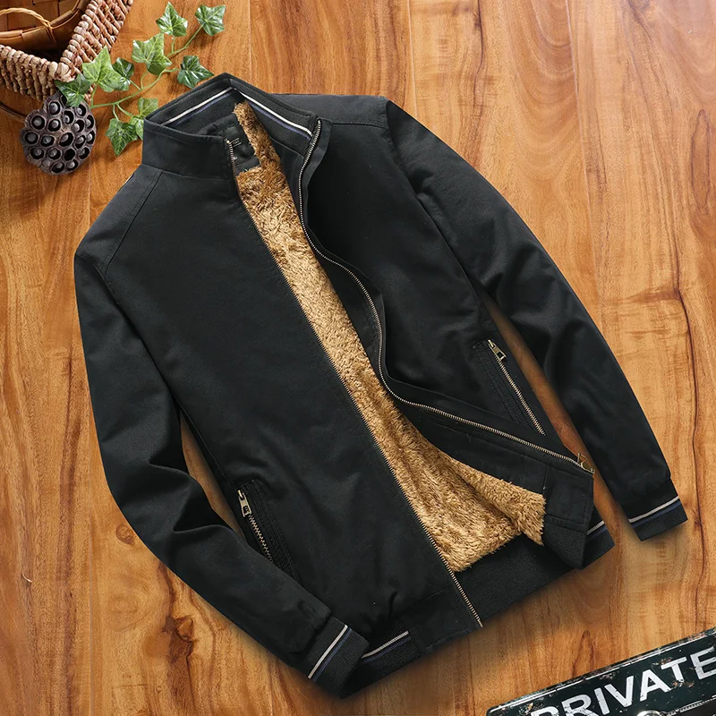 

The new 2021 Men's Winter Jacket thickens the warm jacket jacket