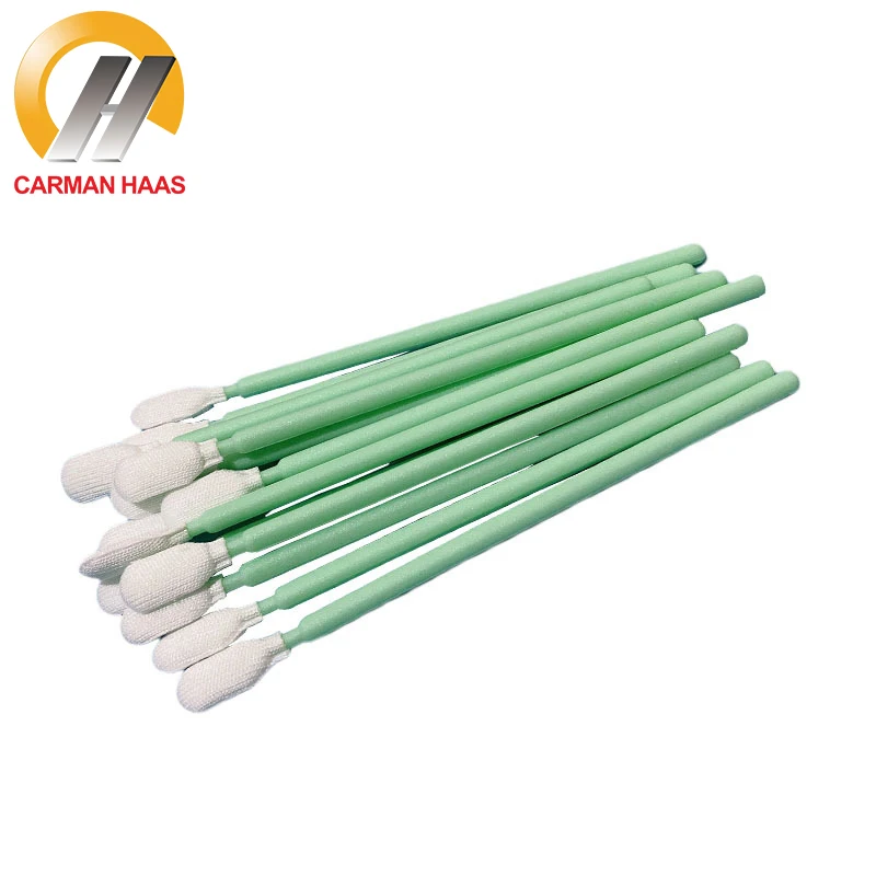 

CARMAN HAAS Industry Machine Cleaning Tools 100mm 121 161mm Length 100pcs Anti-static Dust-free Non Woven Fabrics Cotton Swabs