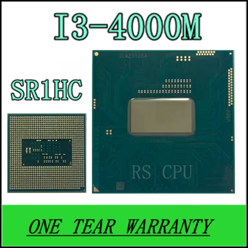 

I3-4000M i3 4000M SR1HC 2,4 ГГц двухъядерный четырехпоточный ЦПУ процессор 3M 37 Вт Разъем G3 / rPGA946B