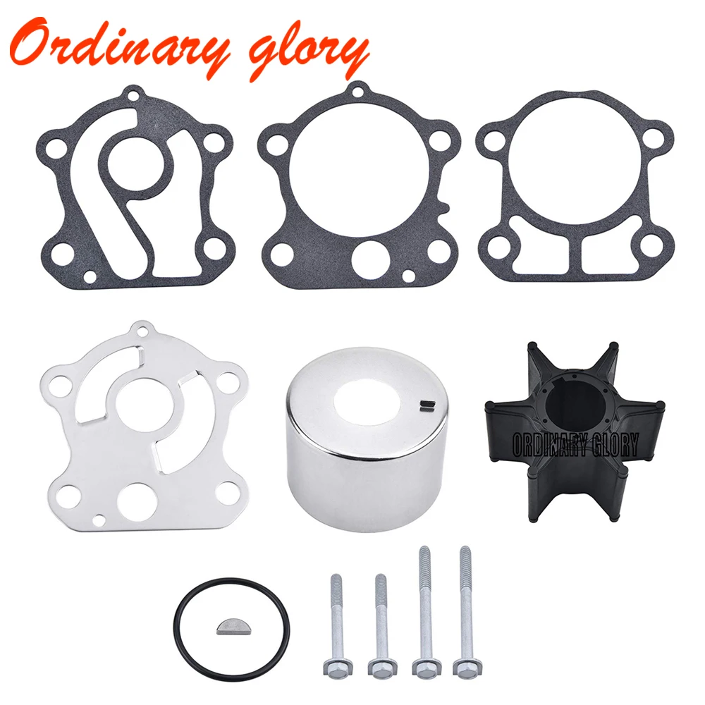 

Комплект для ремонта крыльчатки водяного насоса для Yamaha, подвесной, 75, 80, 90, 100 л.с., часть двигателя для лодки 67F-W0078-00 Sierra 18-3409