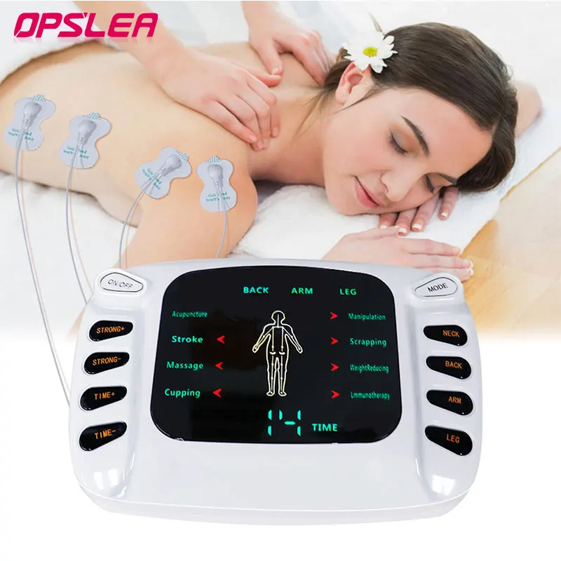

Back Massage Instrument Foot Massager Eletric Muscle Stimulator Acupuncture Pulse Tens Physiotherapy Pain Reliever Health Care