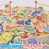 orzkids kids magnets fishing games toys montessori materials educational wooden toys for children funny magnetic fishing games