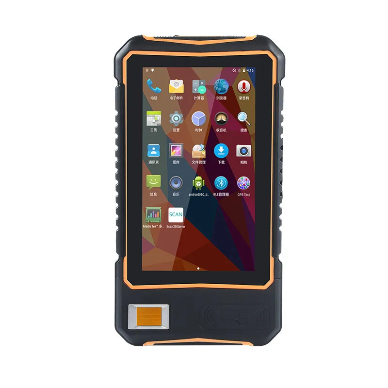 

Dual Band LF/HF/UHF RFID Reader Android Tablet NFC Card Reader/Writer with 7 Inches Touch Screen Wireless Microchip Scanner