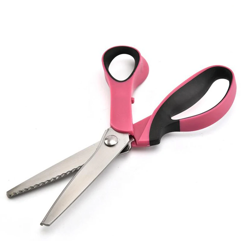 1 шт. 5/7 мм креативные ножницы для кружева с треугольными/дуговыми зубцами Швейные