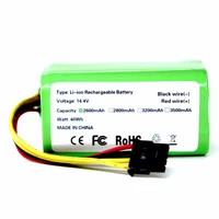 18650 4s1p 14 4v 2600nah li ion battery for cecotec conga 1290 1390 1490 1590 vacuum cleaner genio deluxe 370 gutrend echo 520