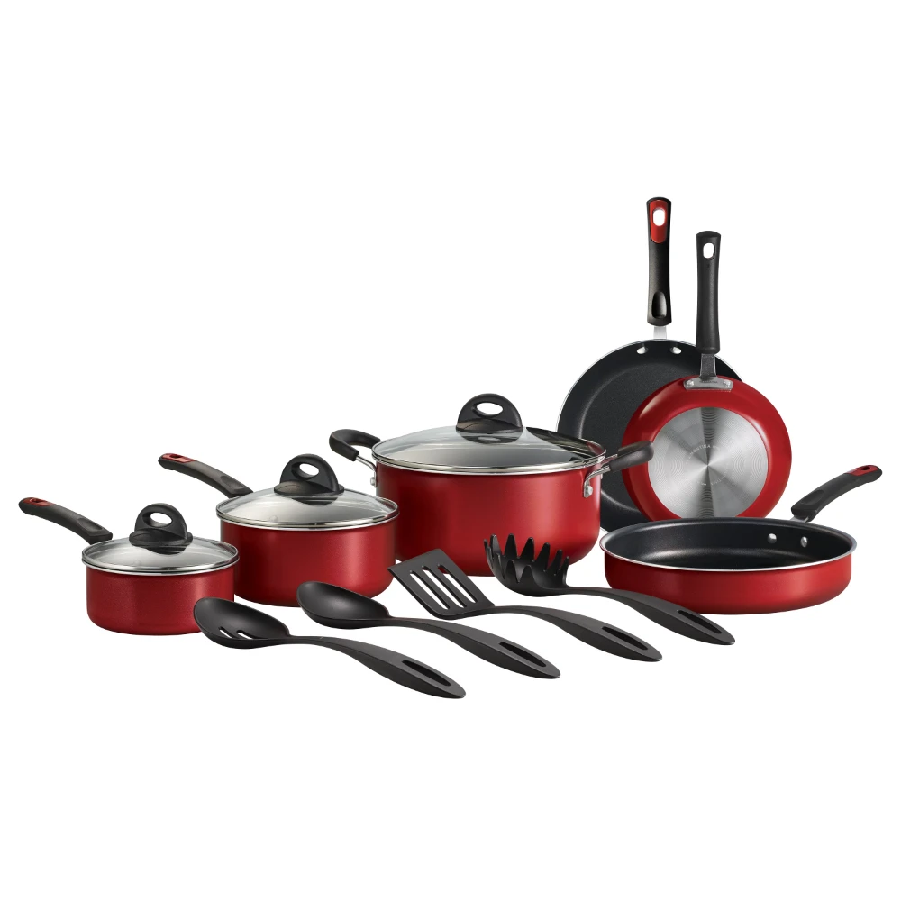 

2023 Everyday 13 Pc Enamel Nonstick Cookware Set Professional Home Kitchenware Cookware