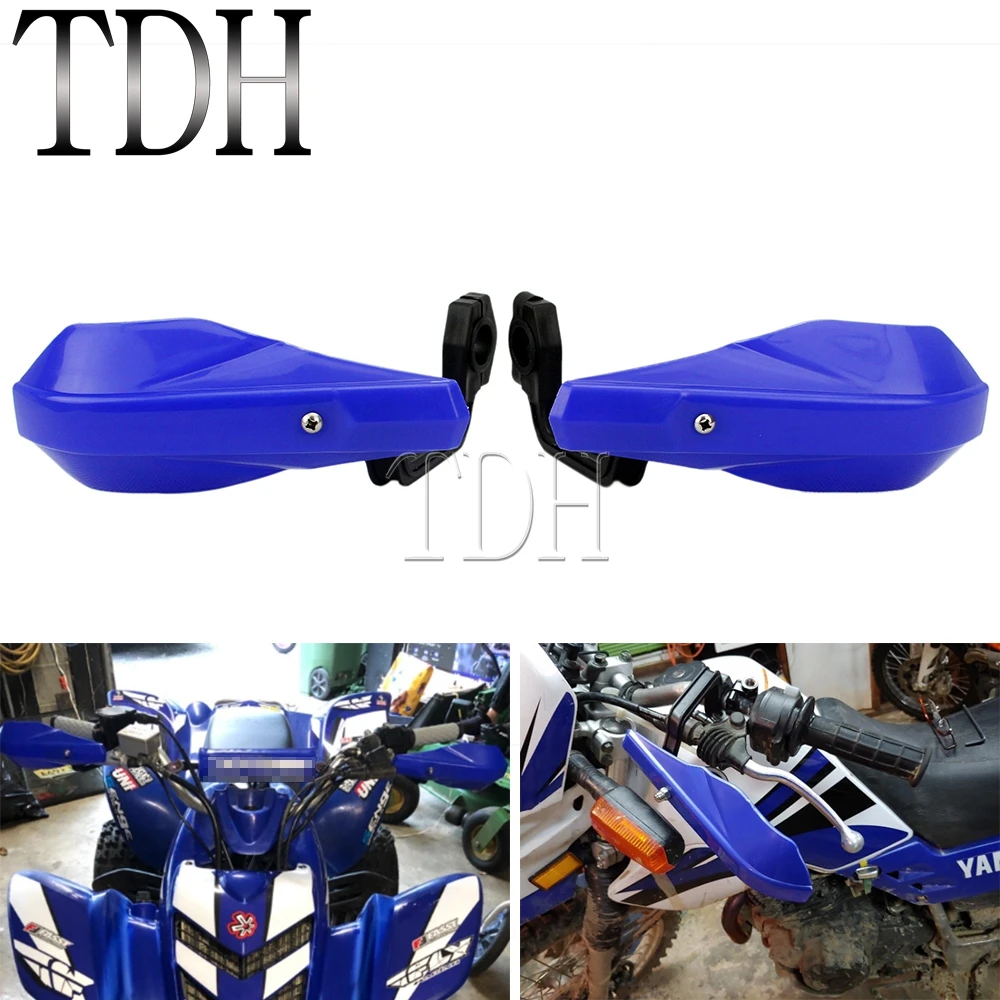 Guardamanos de manillar de carreras azul, 22mm, 7/8 pulgadas, para Yamaha YZ80, YZ85, YZ125, YZ250, YZ250F, Dirt Pit Bike, MX, Supermoto, ATV