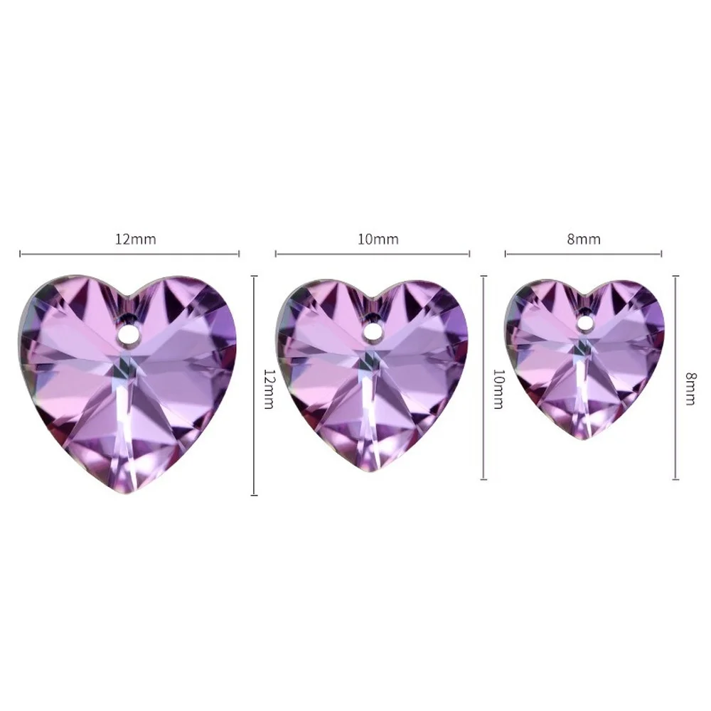 Кристальная подвеска с одним отверстием 10 шт. высококачественные стеклянные