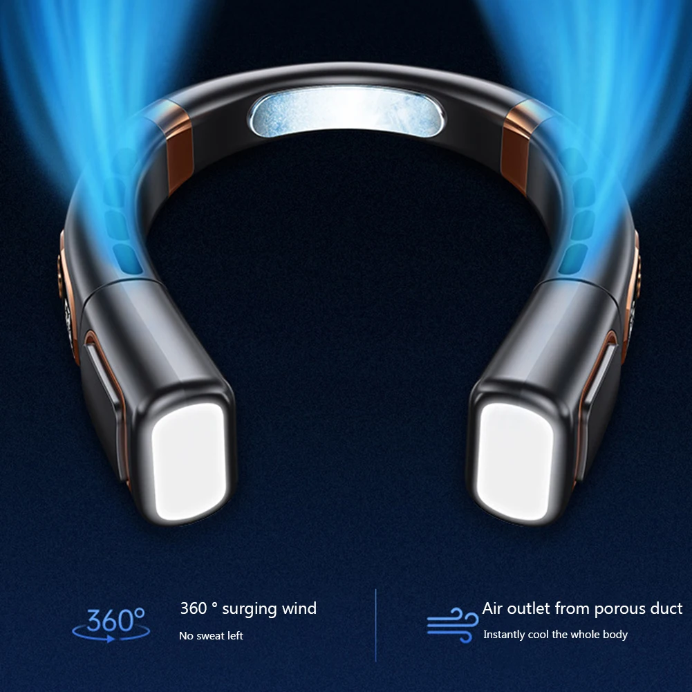 

USB-вентилятор охлаждения на шею, 1200/1800 мА · ч