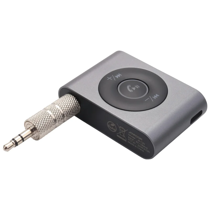 

Автомобильный адаптер Bluetooth 5,3, магнитный беспроводной аудиоприемник AUX 3,5 мм для автомобиля/дома, проводные стереонаушники/динамики