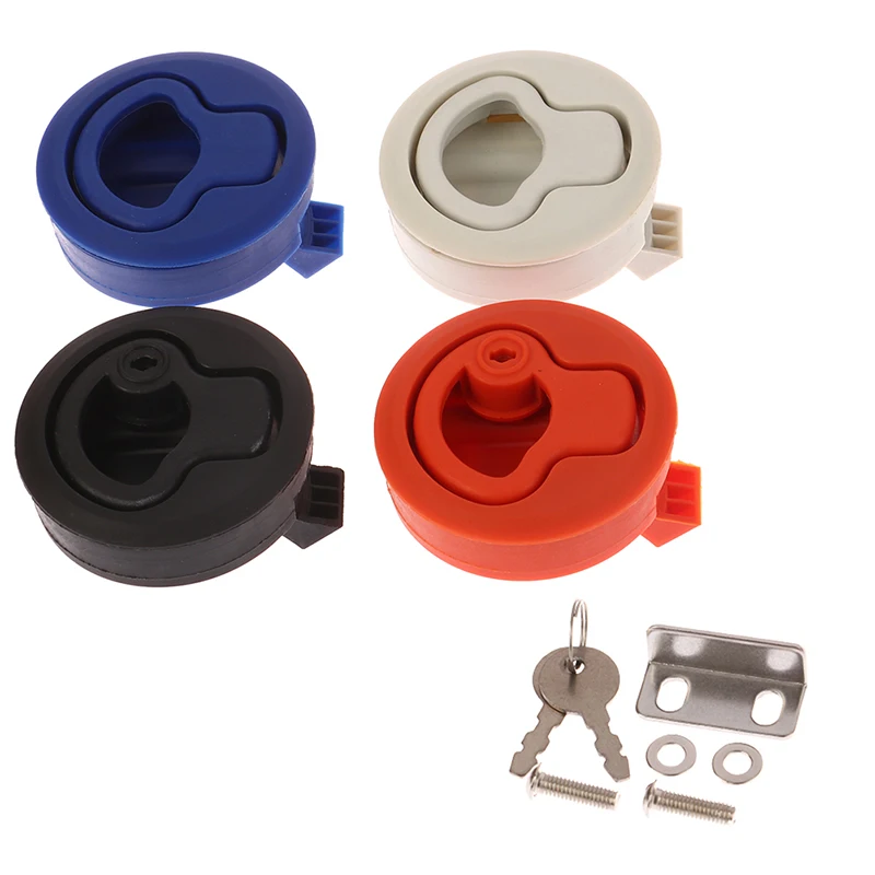 

DK619 Pull Slam Latch Mount Lift Rotating tongue lock for Yacht marine Deck Hatches Locker accessories