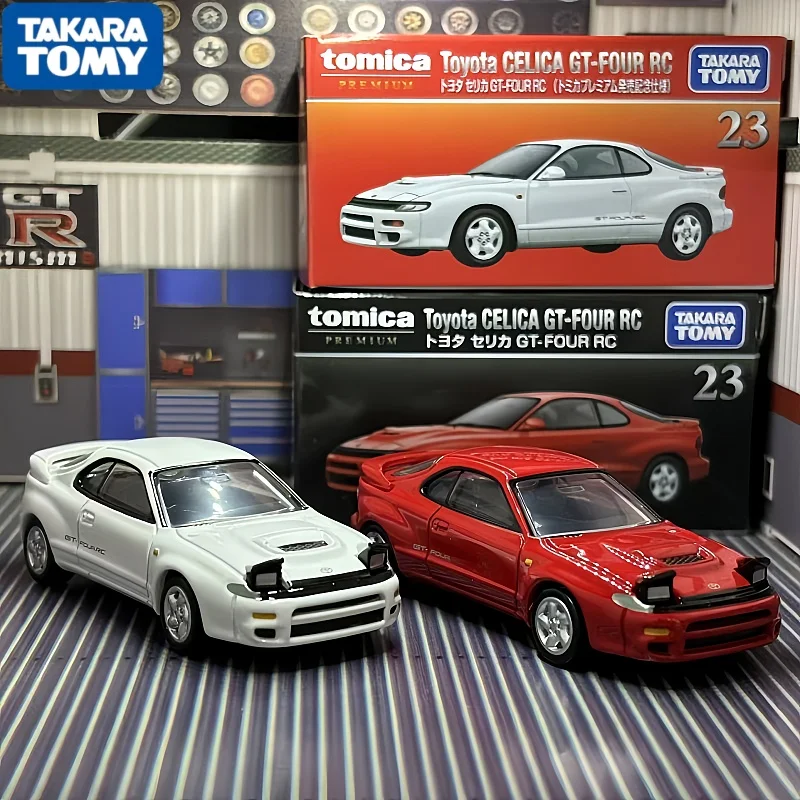 Фото Takara Tomy Tomica TP23 Toyota Celica Hot Pop 1:64 Коллекционная модель автомобиля из сплава, игрушка, литая металлическая модель, подарки на день рождения №1