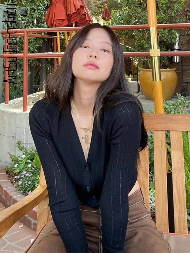 

Sexy Back T-shirt Women Long Sleeve Top Cropped Tops Women T-shirt Autumn Club Party Tops 2022 Backless T-shirt