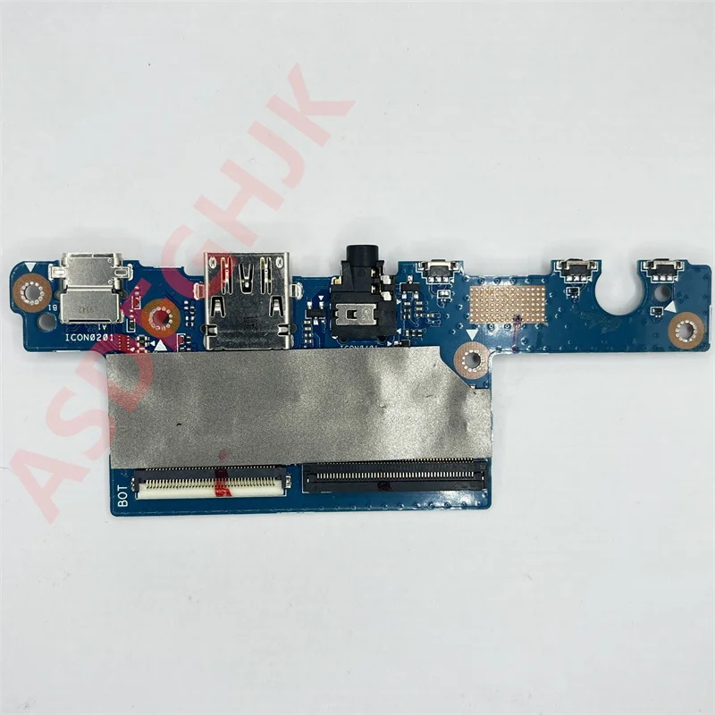 

For ASUS Chromebook Flip C433 C433T C433TA Laptop IO Power Button Board switch Power Jack DC-IN Charging USB Audio board