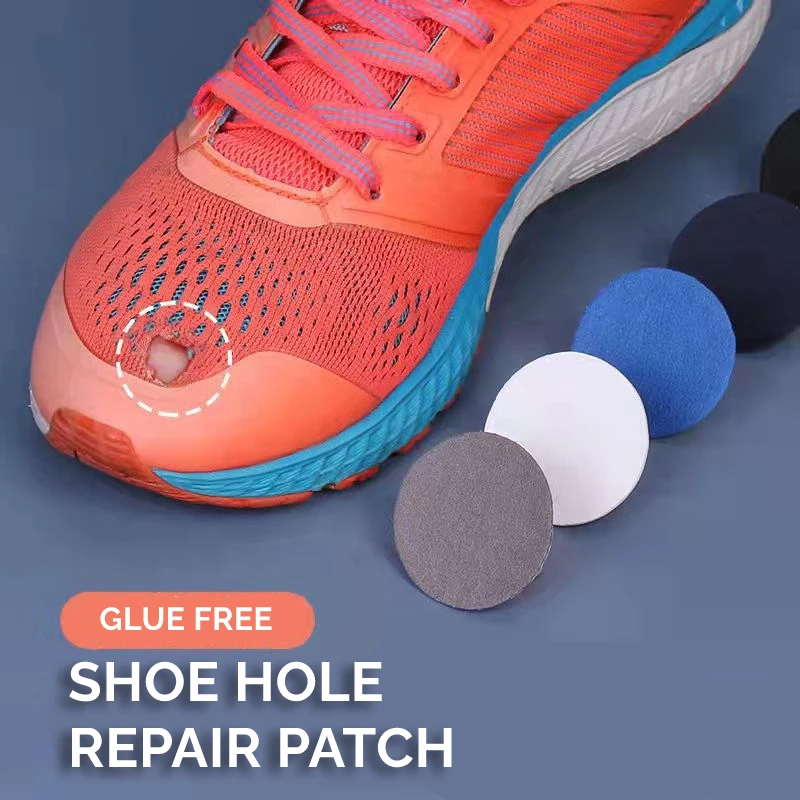 Shoe Patch Vamp Repair Sticker Subsidy Sticky Shoes Insoles Heel Protector Heel Hole Repair Lined AntiWear Heel Foot Care Tool