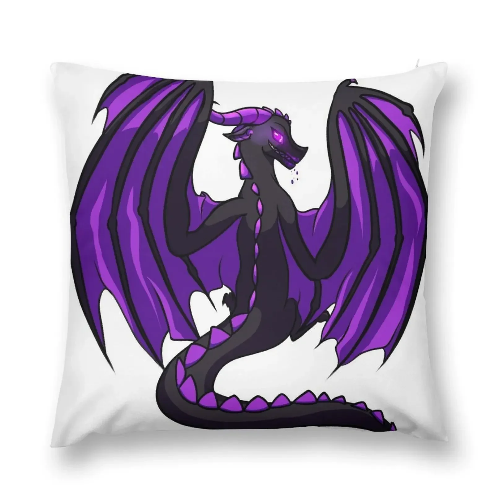 Эндер Дракон (безопасная версия) Декоративная наволочка для дивана Подушка