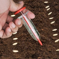 syringe seeder manual seeding tools flower pot flower bed gardening mini sowing seed dispenser garden seed sower planter