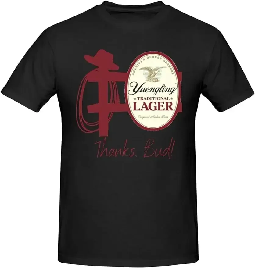 Мужская классическая хлопковая футболка унисекс Yuenglings для мужчин и женщин