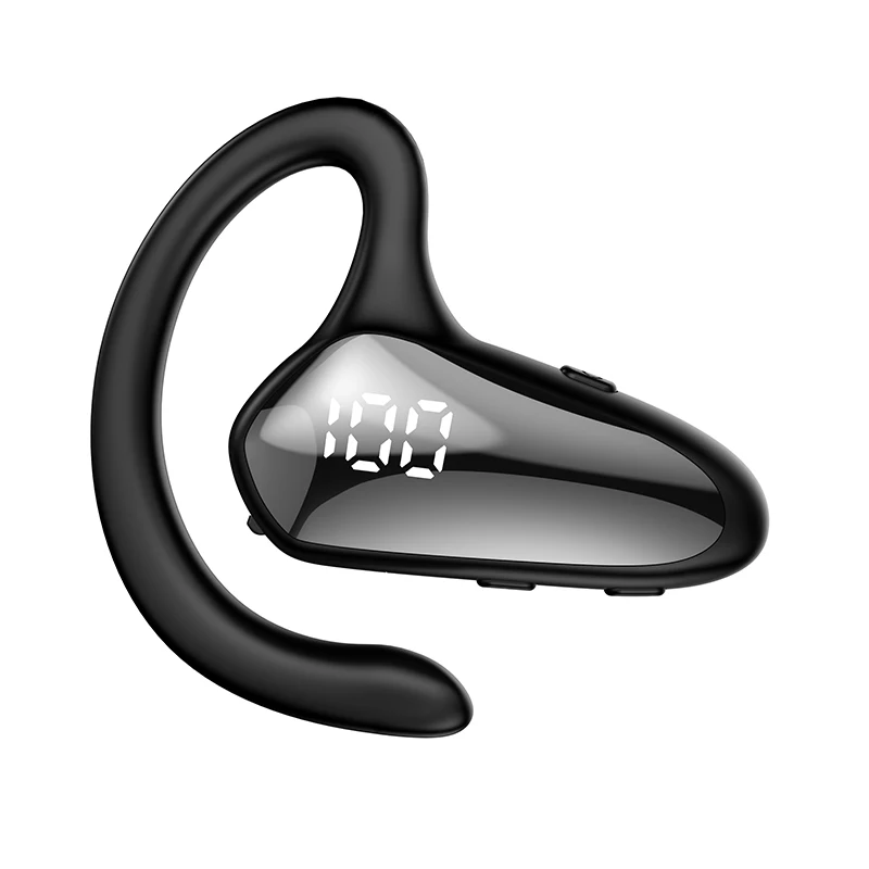 

Good Sound Quality Music Earbuds Digital Display Noise Reduction Bone Conduction Earphones Over-ear Headset Long Life