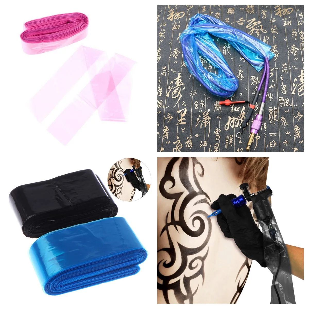 

100 шт., зажимы для тату-машинки