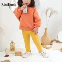 rinilucia baby pants girls leggings autumn girl trousers children boys bottom boy spring pants solid casual fashion kids clothes
