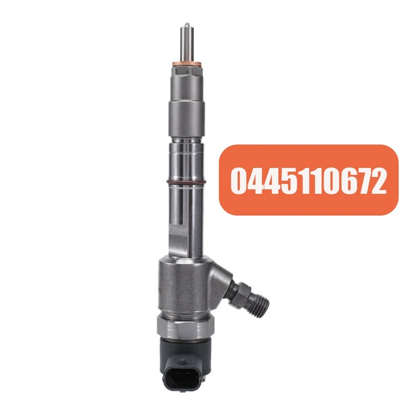0445110672 Diesel Injector For ISUZU For Nozzle DLLA143P2472 For Valve F00VC01359