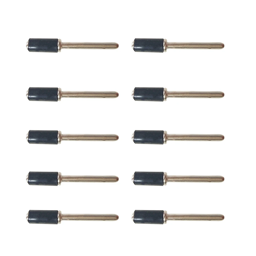 

10 Pieces Sanding Drum Rods Mandrel Shank Connector Modified Components Woodworking Sand Ring Rod Replacement Spare Part