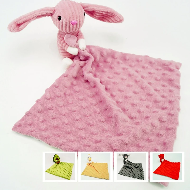 

Soft Gauze Bibs Animal for Doll Appease Towel Comfort Sleeping Cuddling Toy