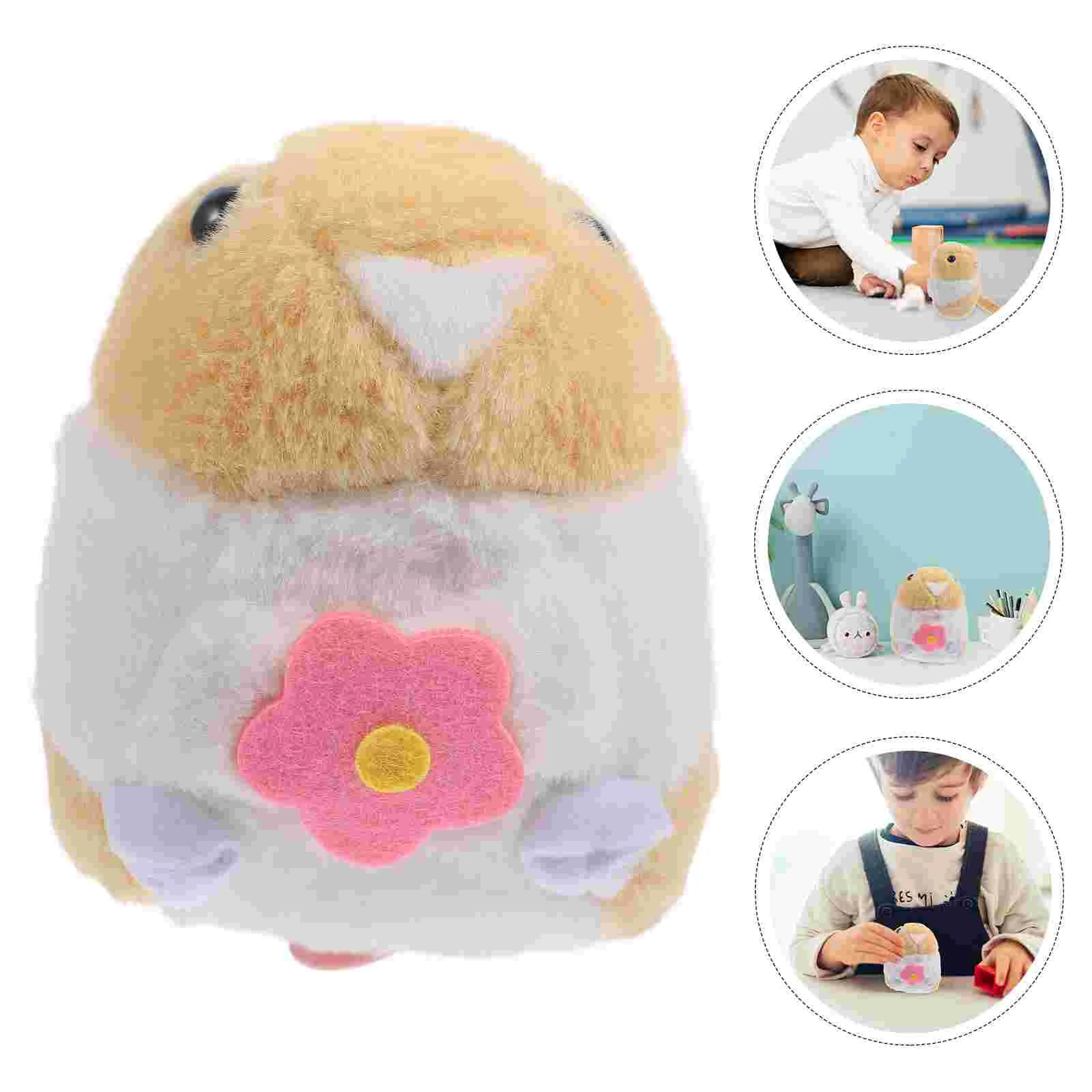 

Хвост вращающийся плюшевый фотохомяк заводная игрушка плюшевый хомяк