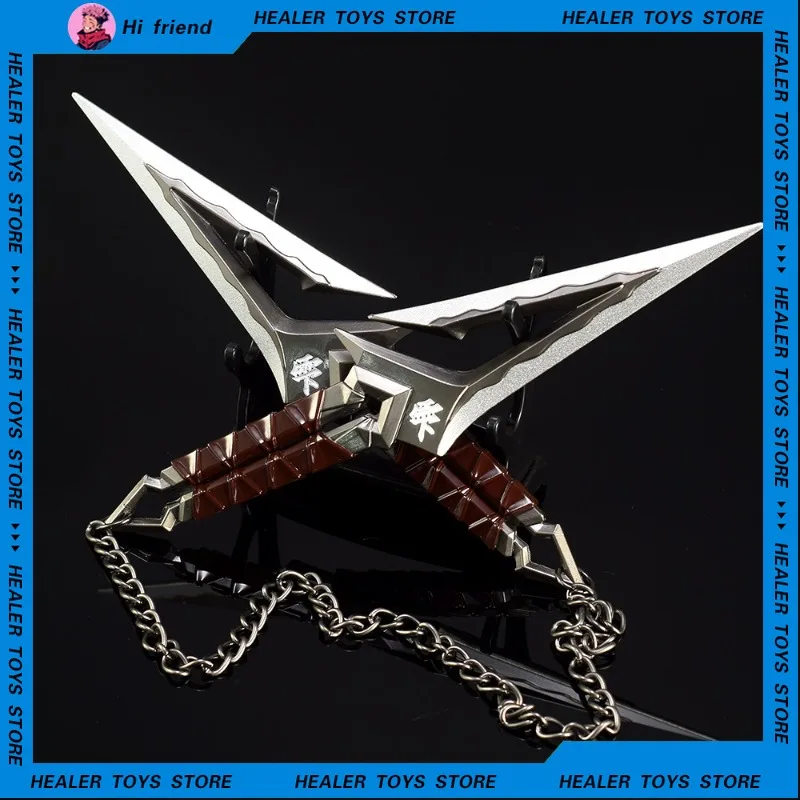 Valorant Weapon Melee Kuronami No Yaiba Ninja Kunai Металлическая игра 16 см периферийные устройства