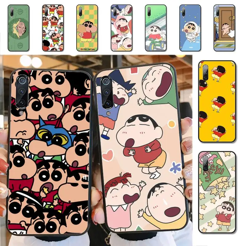 

YNDFCNB C-Crayons Shin Funny Boys Chans Phone Case for Xiaomi mi 5 6 8 9 10 lite pro SE Mix 2s 3 F1 Max2 3