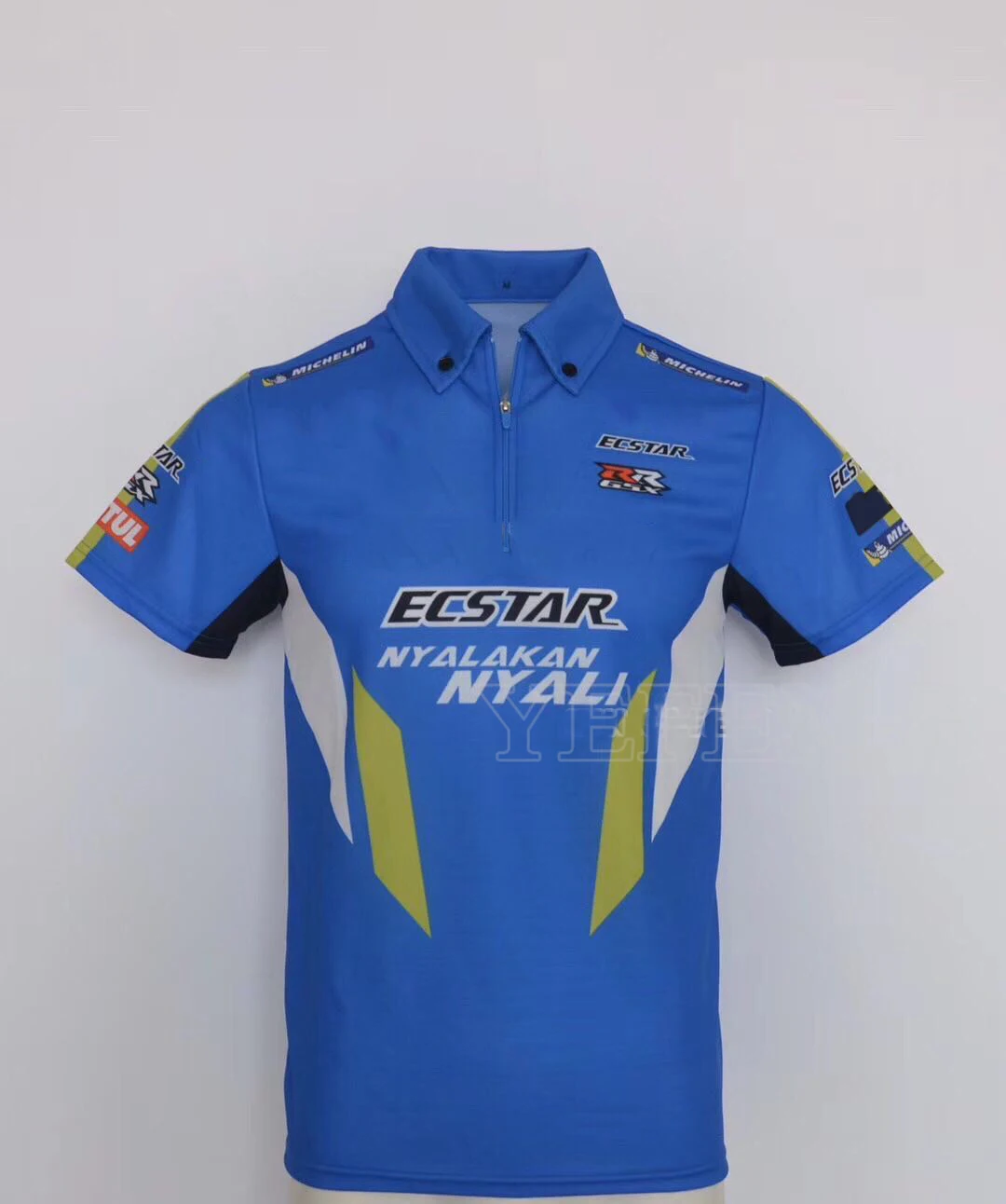 

Рубашка-поло мужская мотоциклетная быстросохнущая с коротким рукавом и локомотивом