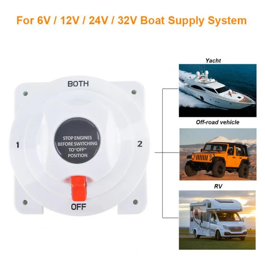 Selector Switch Useful 175A Campers Selector Switch Install Easily Corrosion Resistant Marine Boat Selector Switch