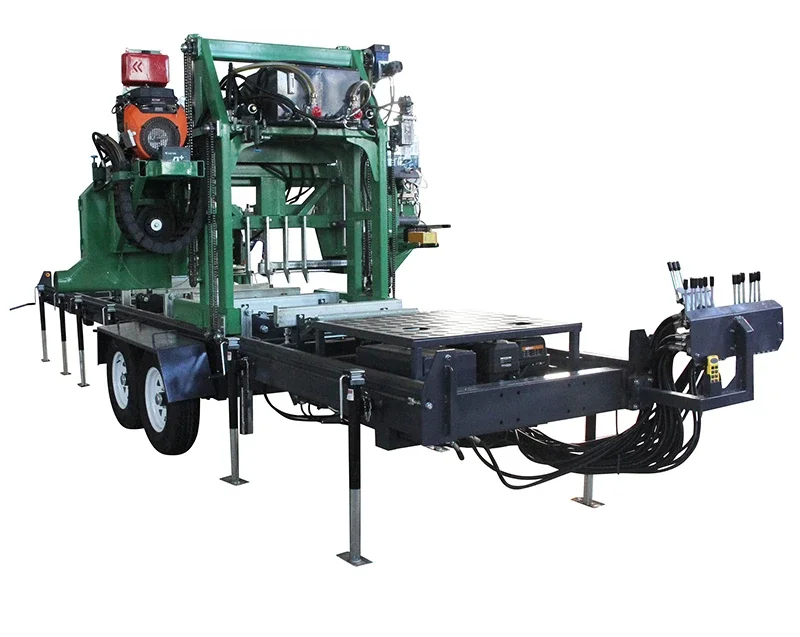 2024 Профессиональный бензиновый двигатель 27 л.с. пила по дереву бензиновая