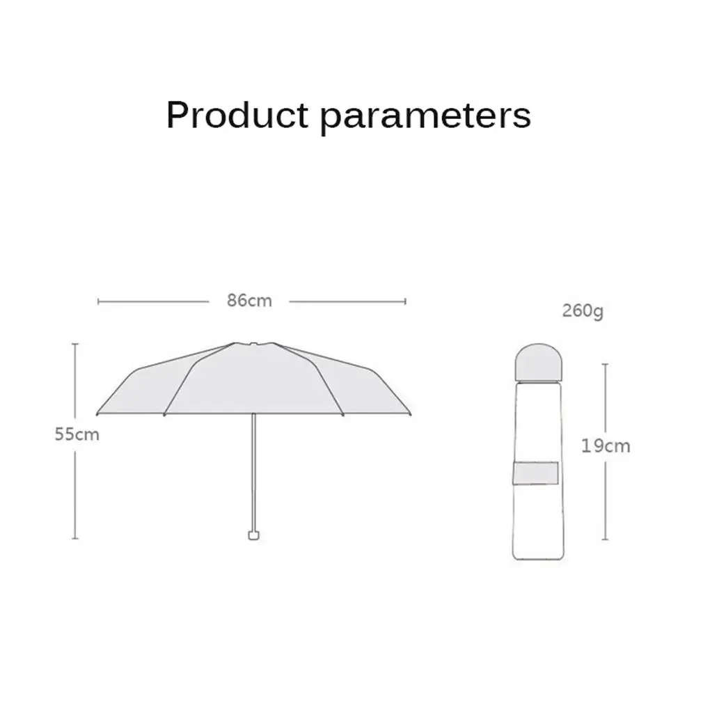 Карманный Зонт профессиональные складные зонты