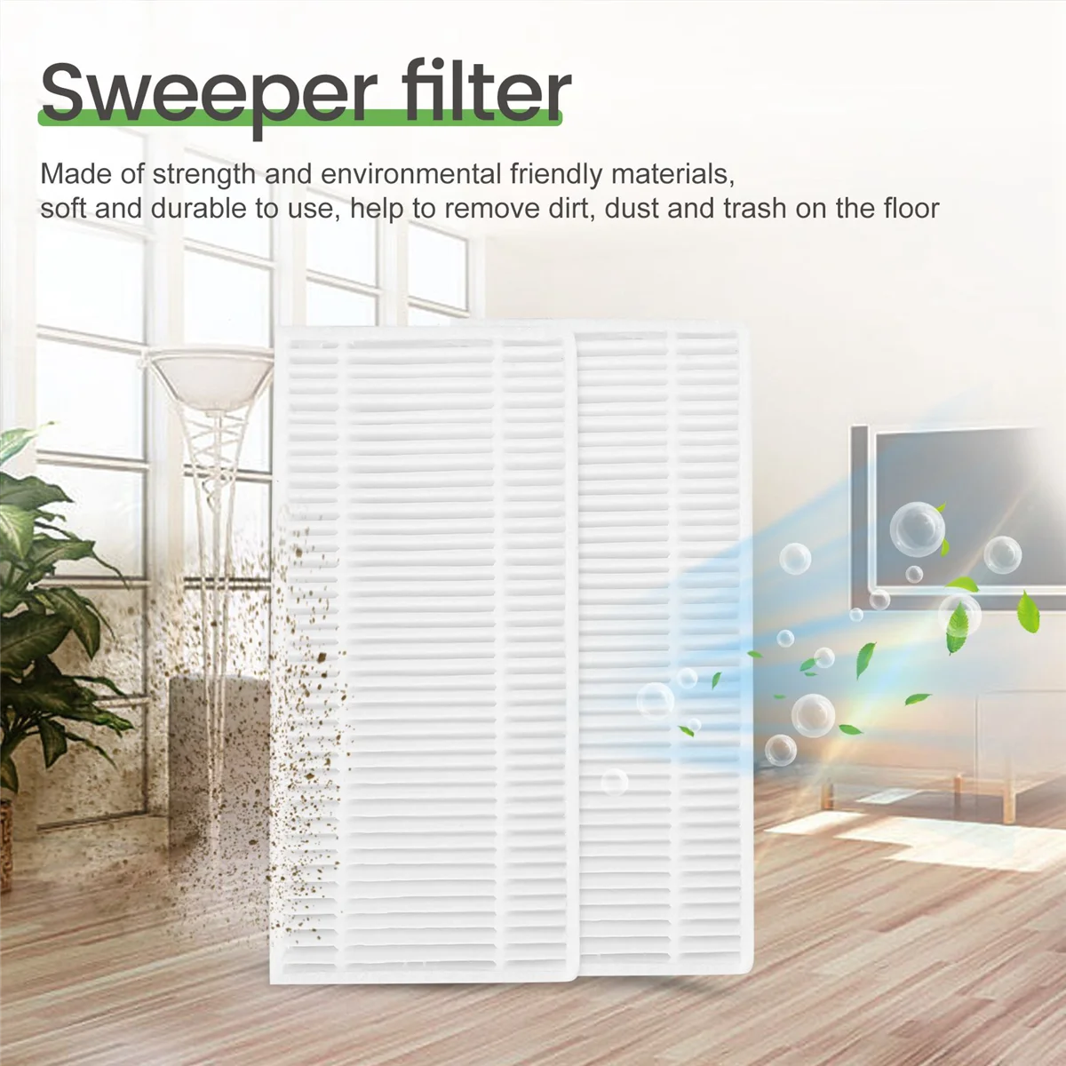 Комплекты сменных фильтров Hepa для роботизированного пылесоса Neatsvor X500 X600 Tesvor Pro