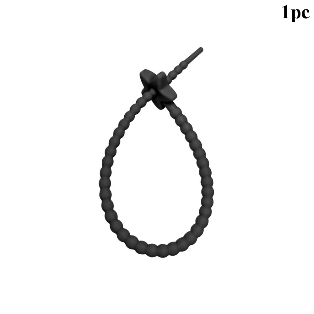 

Самоблокирующиеся силиконовые кабельные стяжки 22 см