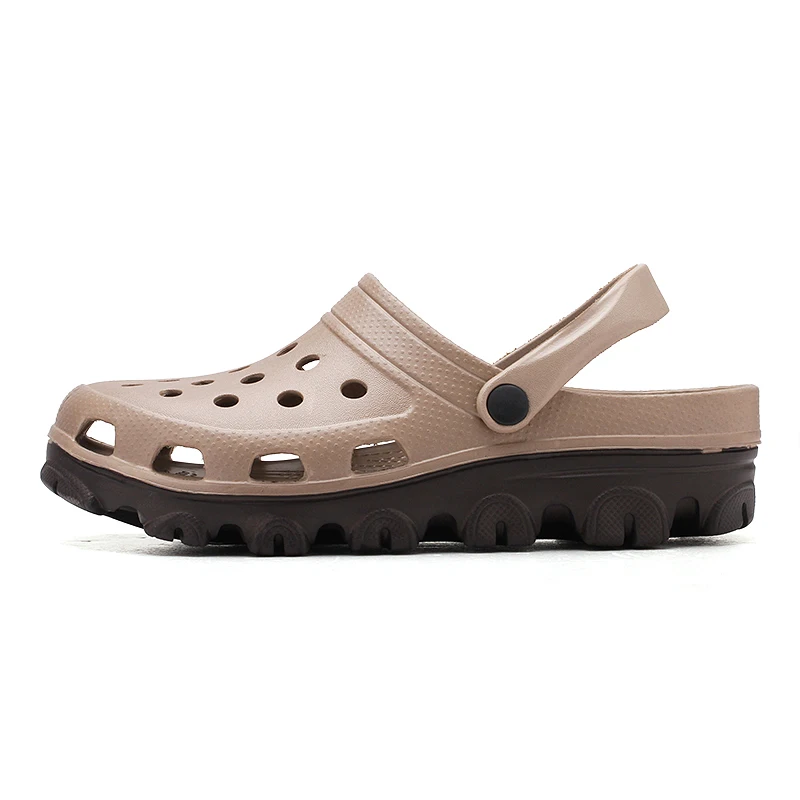 Плюс Большой размер 50 51 52 53 54 Летние резиновые сандалии Мужские сабо Садовая