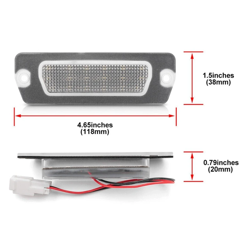 Фотолампа для номерного знака 198231 Maserati 4200/GT 2001-2007