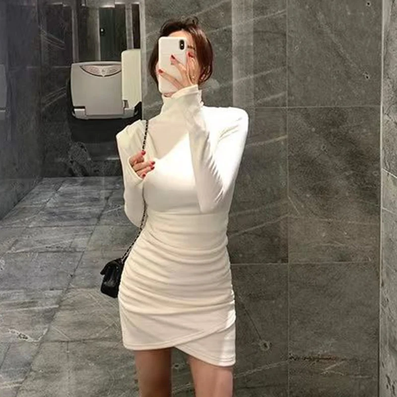 2024 Новая осенняя женская сексуальная роскошная дизайнерская облегающая юбка с