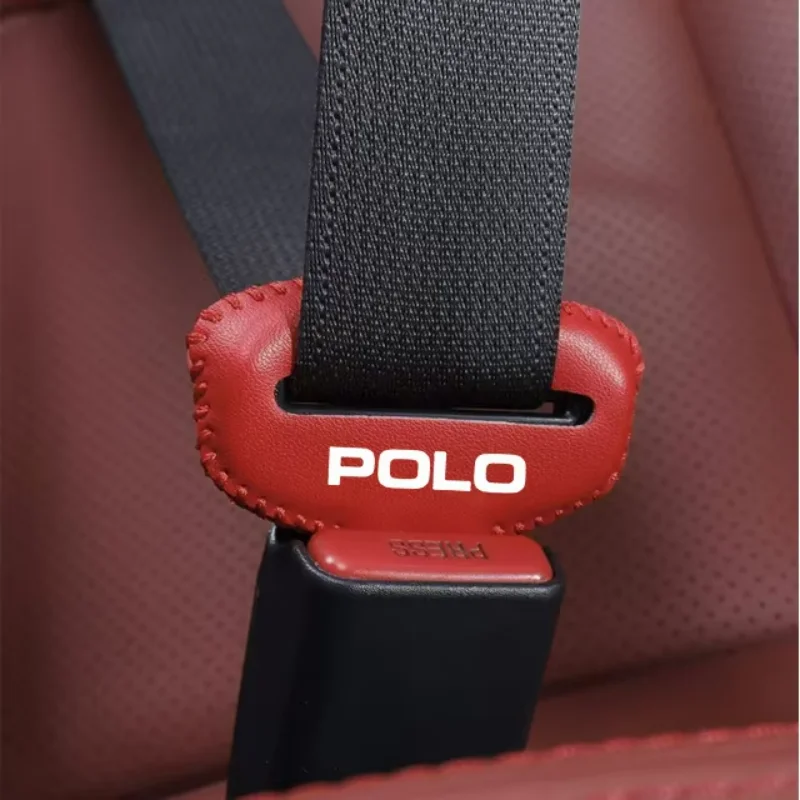 2 шт. чехол из искусственной кожи с пряжкой для автомобильного ремня безопасности