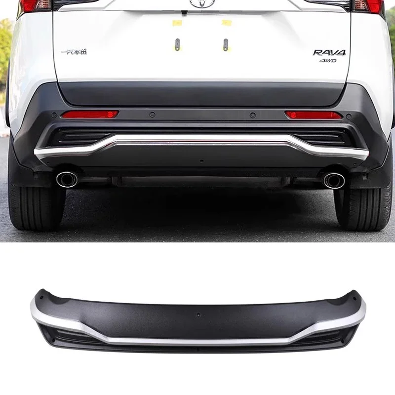

Новый автомобиль, подходит для Toyota 2020 2022 2023 2024, RAV4, защита переднего и заднего бампера, защитная планка из АБС-пластика, модификация, аксессуары, два цвета