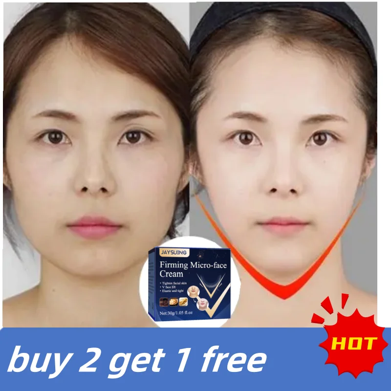 

V-Shape Slimming Cream Firming Face-lift Slimming Removal Masseter Muscle Double Chin Face Fat Burning Anti-aging Products