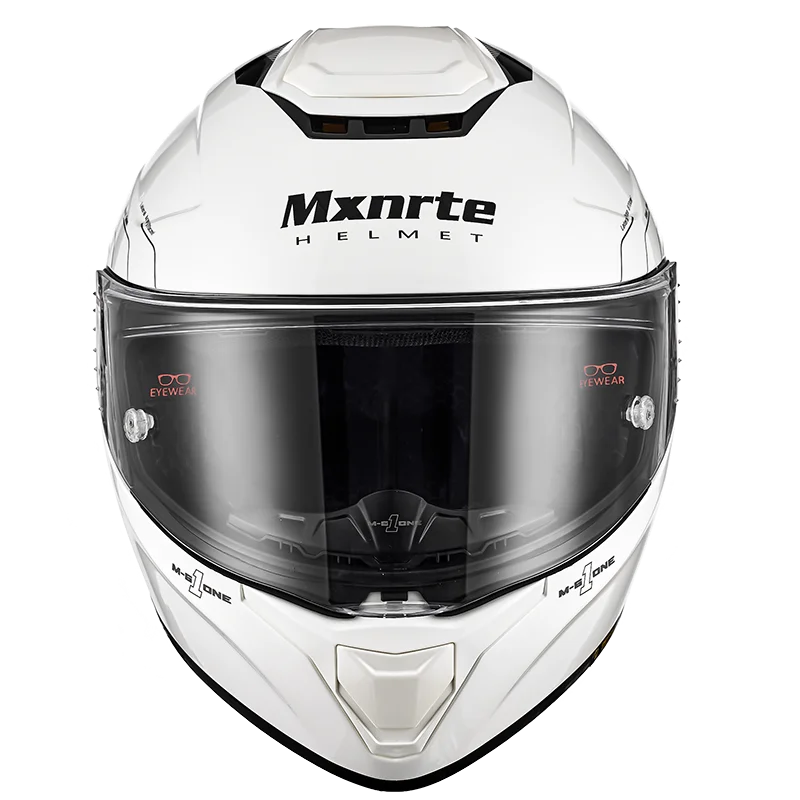 Оригинальный белый шлем Mxnrte Atomic для мужчин и женщин гоночный мотоциклетный яркий