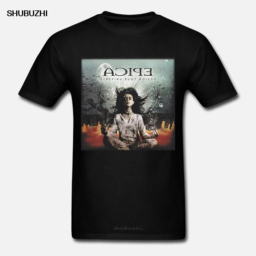 

Man Epica Design Your Universe Music Band Fashion Tee Shirt Gift cotton tshirt men summer fashion t-shirt euro size